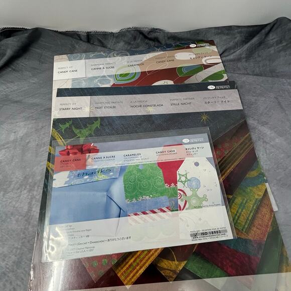 NIP Lot 6 1/2 Creative Memories Scrapbooking Paper Perfect Fit 12x12 & 10x12 - Picture 2 of 8